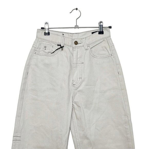 Free People THRILLS Sabina High Rise Ankle Jeans Women’s Size 2 Cropped New - Picture 3 of 16